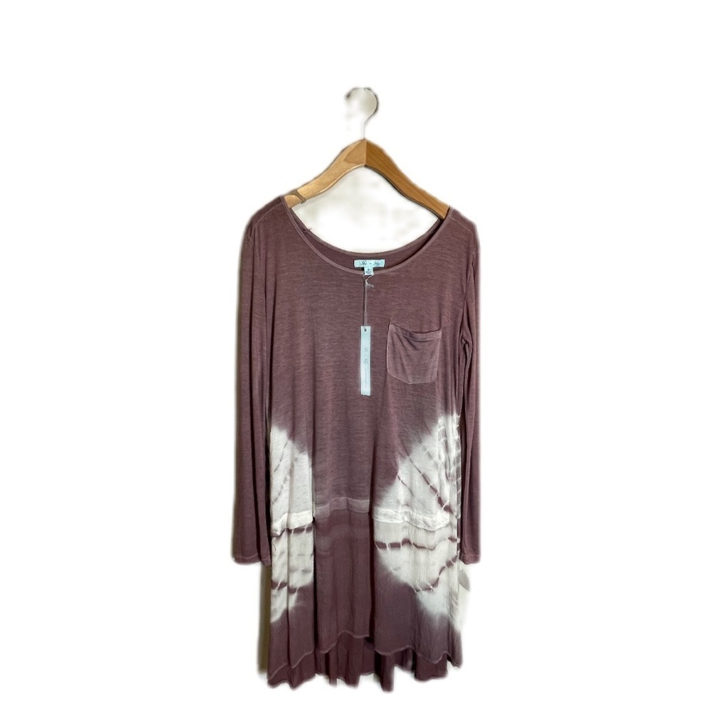 NWT She & Sky Mave/Purple Dress  Size Small